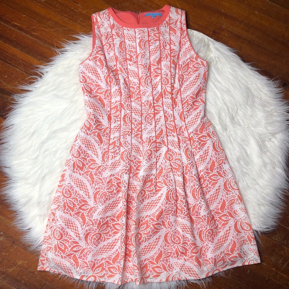 Antonio Melani Sleeveless Lace Dress